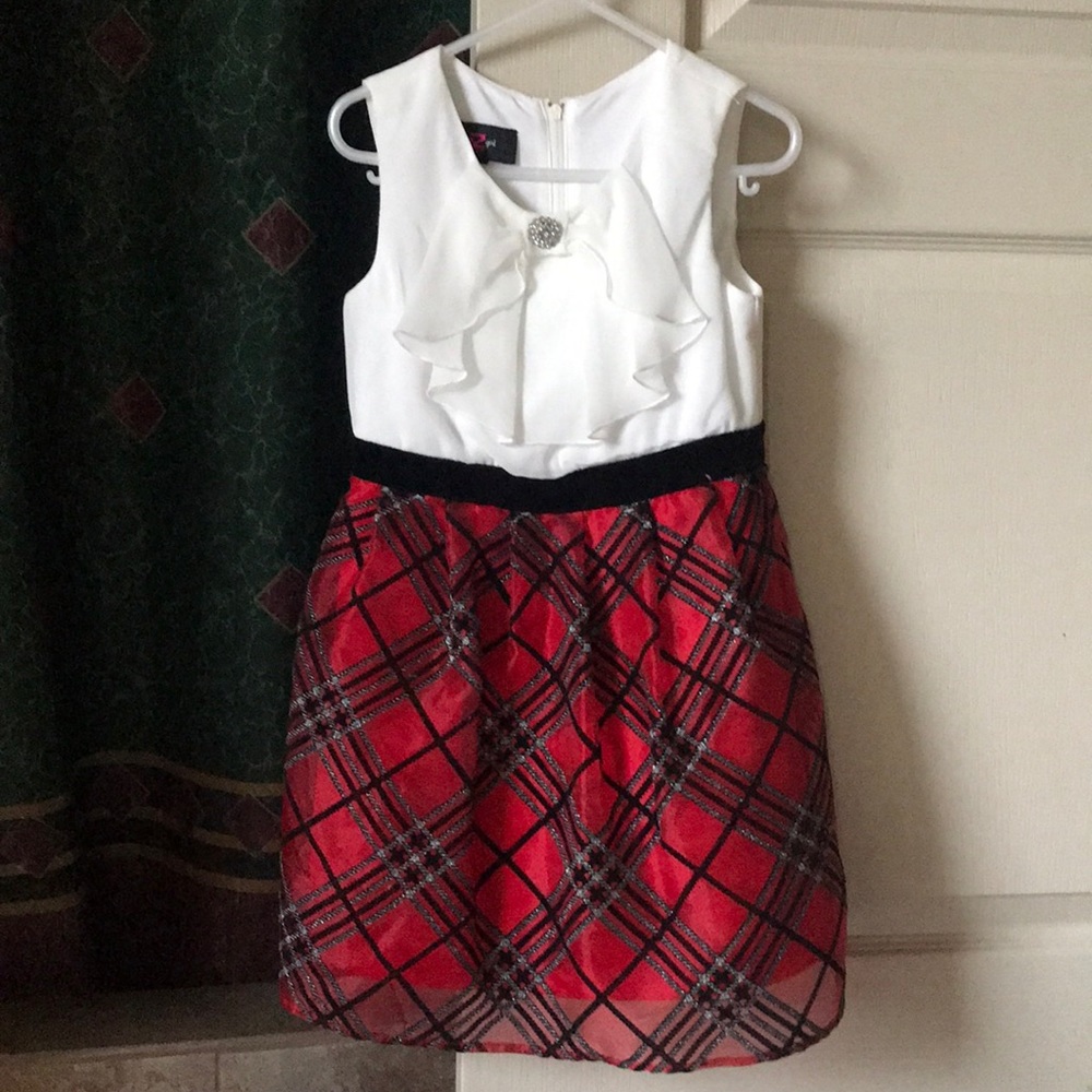 Toddler girl dress, Christmas dress
